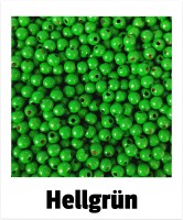 Holzperlen 6mm hellgrün